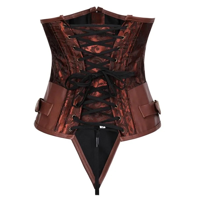 Aanzicht 8 — Steampunk korset – tailleaccent