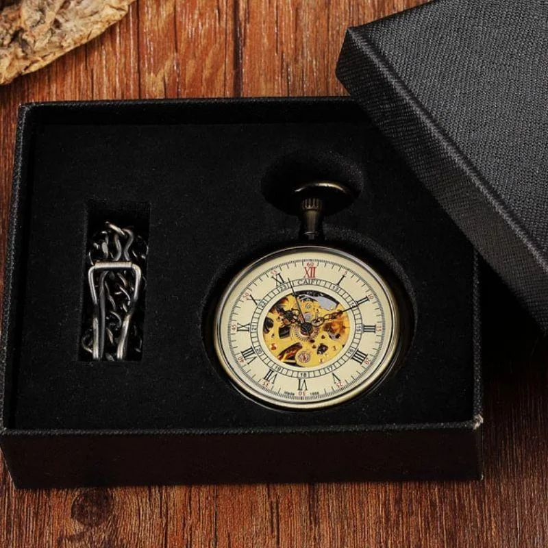 Aanzicht 5 — Steampunk zakhorloge – tas