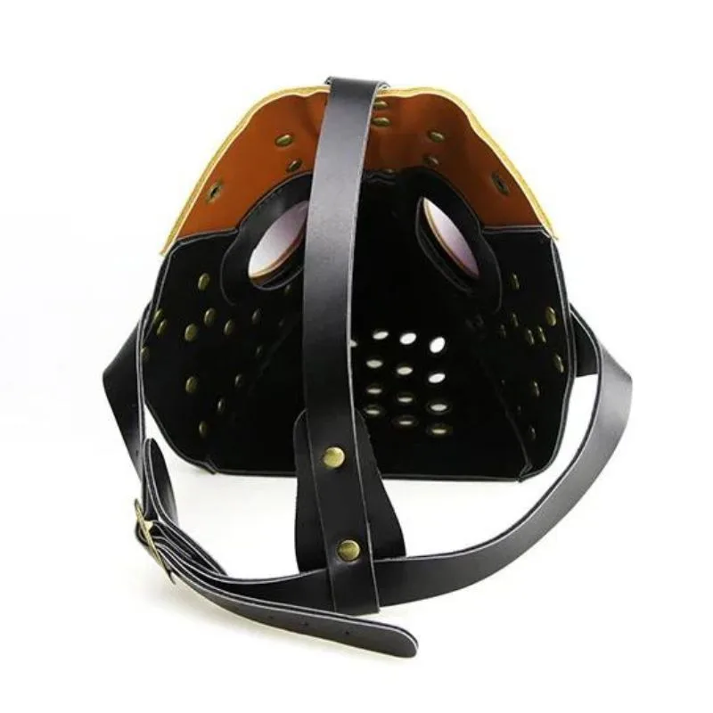 Aanzicht 3 — Pestdoktermasker in raven Look