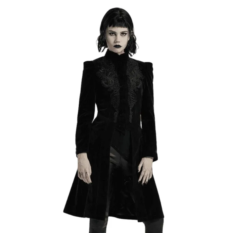 Mantel voor dames – gekledene jas gothic