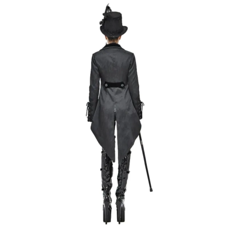 Aanzicht 3 — Steampunk jas – rokkostuumstijl