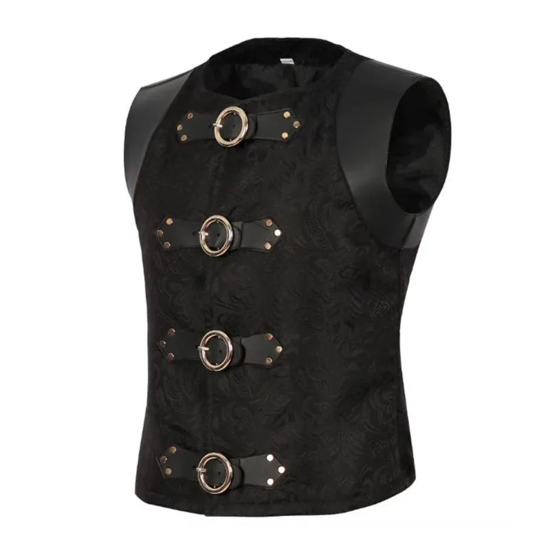 Aanzicht 2 — Steampunk korset – gilet retro