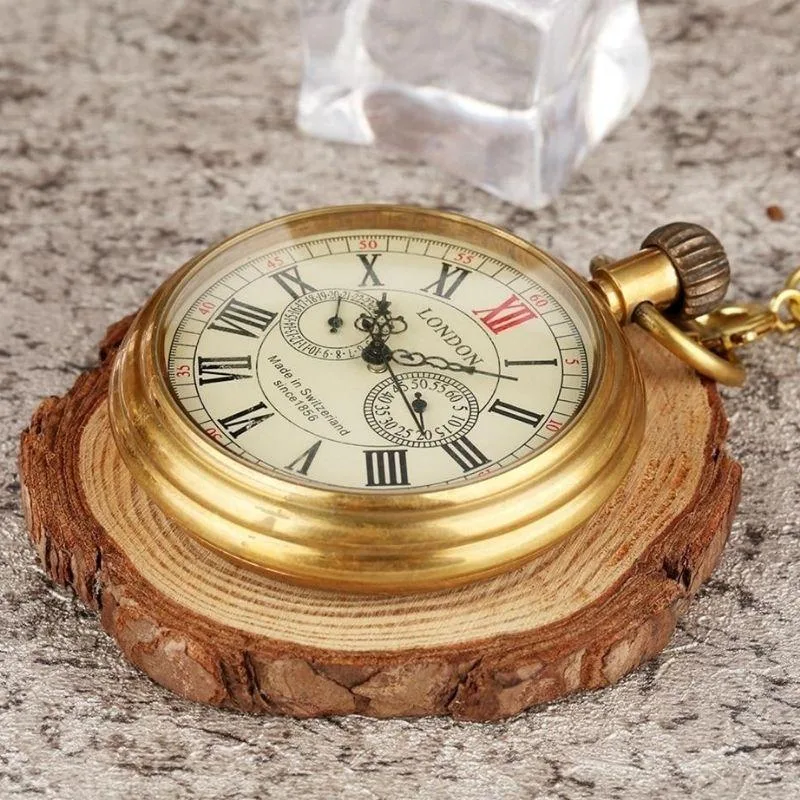 Aanzicht 2 — Zakhorloge – antieke uitstraling – model 2