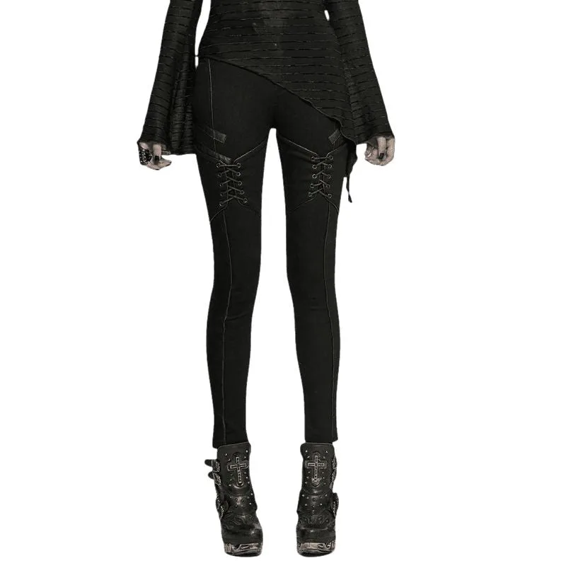 Steampunk jeans voor dames