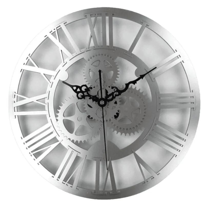 Steampunk horloge – vintage grijs