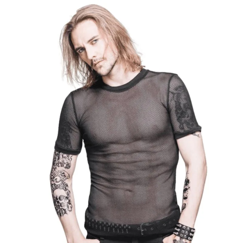T-shirt voor heren – transparant
