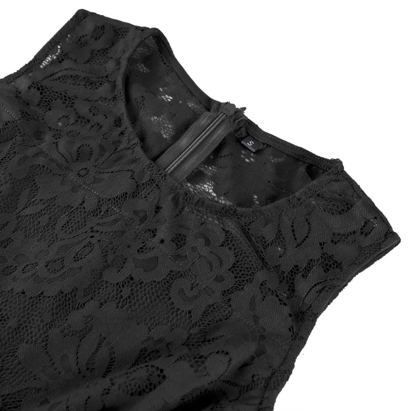 Aanzicht 4 — Steampunk jurk – Cocktail vintage