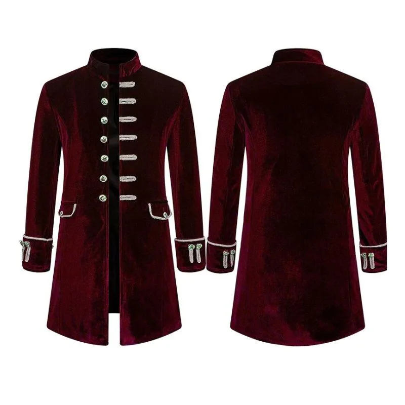 Aanzicht 7 — Steampunk jas – gothic lang