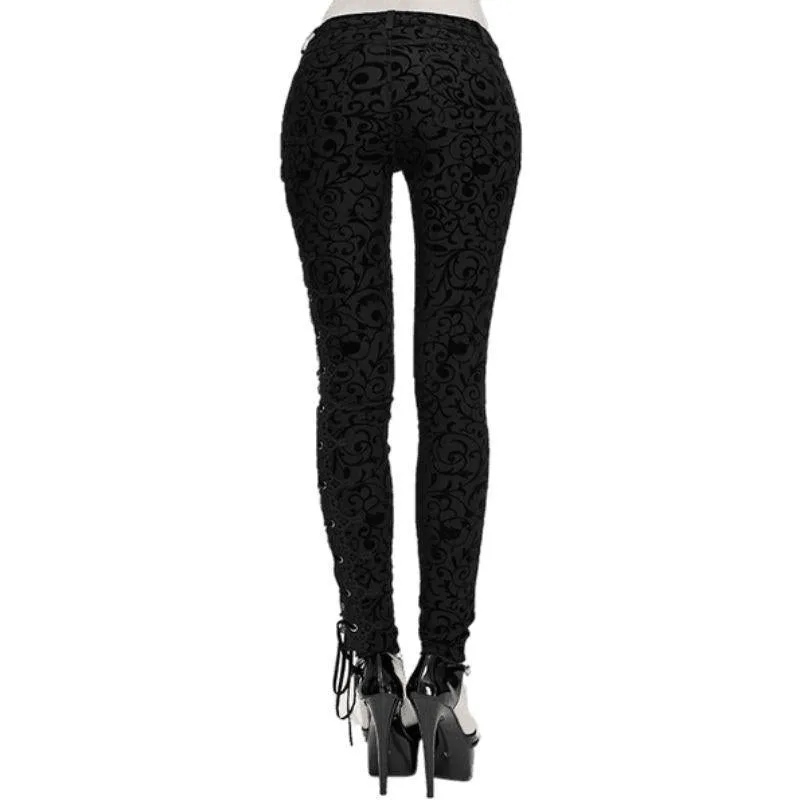 Aanzicht 5 — Steampunk broek voor dames – Victoriaans
