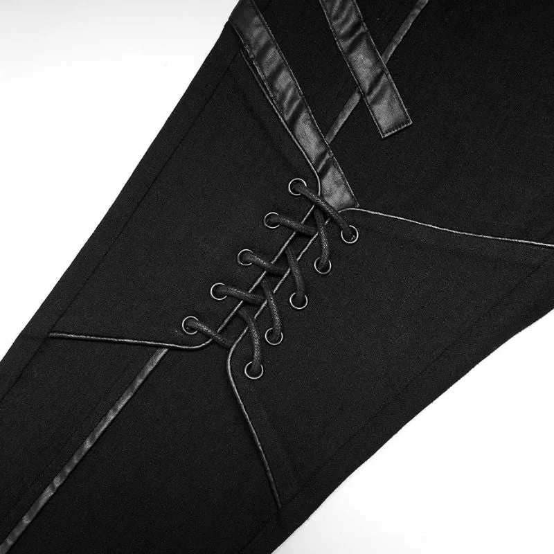Aanzicht 4 — Steampunk jeans voor dames