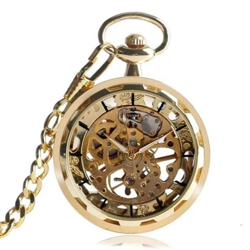 Steampunk zakhorloge – mechanisch – model 2