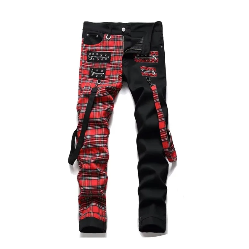 Broek – Schots ruitpatroon gothic