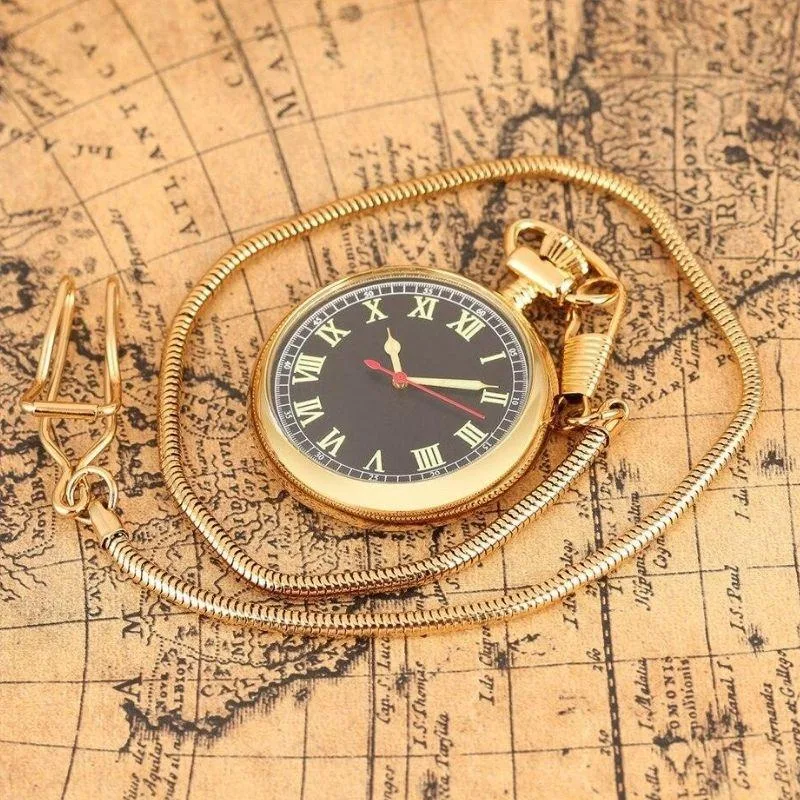 Aanzicht 3 — Steampunk zakhorloge – nieuw